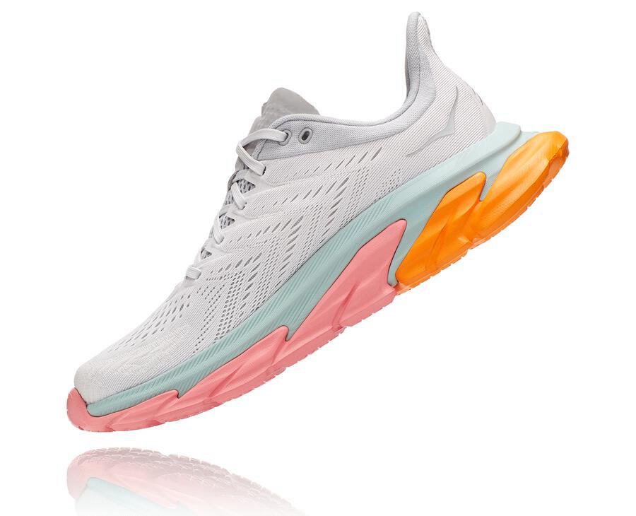 Hoka One One Koşu Ayakkabısı Erkek Beyaz - Clifton Edge - IT3027416